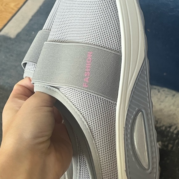 Brand new never worn out. Light dove grey slip on and very light sneakers. - Picture 4 of 4